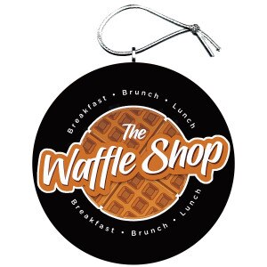 round ornament, The Waffle Shop: Breakfast, Brunch, Lunch